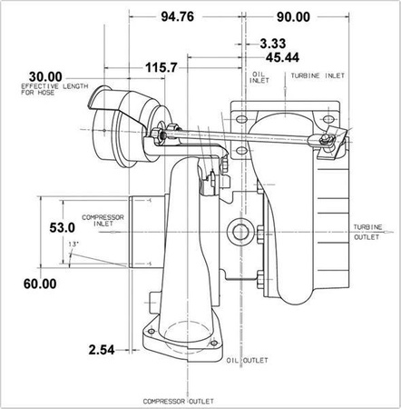 Garrett Turbocharger GT2554R