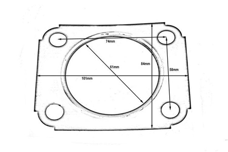 TurboWorks Turbo Gasket Mitsubishi Lancer Evo 4-9 4G63 MANIFOLD