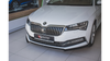 Splitter Skoda Superb III Facelift przód v.1 Gloss Black