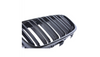 Grill BMW 1 F20 F21 podwójne żeberka Gloss Black