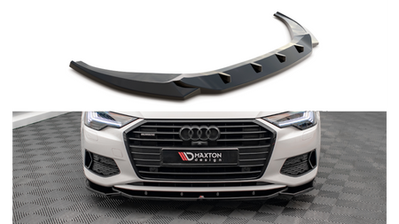 Splitter Audi A6 C8 przód v.1 Gloss Black