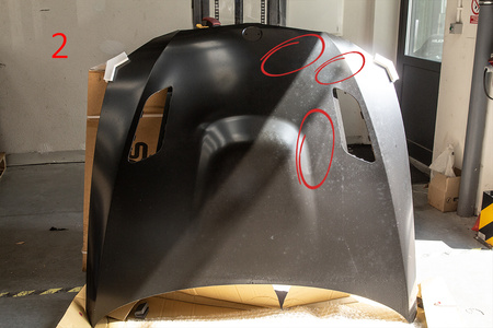 Maska BMW 3 E92 Pre LCI USZKODZONA