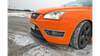 Splitter Przedni v.2 Ford Focus ST Mk2 Gloss Black