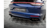 Splitter Porsche Panamera E-Hybrid 971 Facelift Rear Central with Diffuser