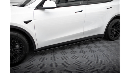 Diffuser Tesla Model Y Side Skirts v.1 Gloss Black