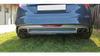 Splitter Audi TT 8J S-Line Rear Central Gloss Black