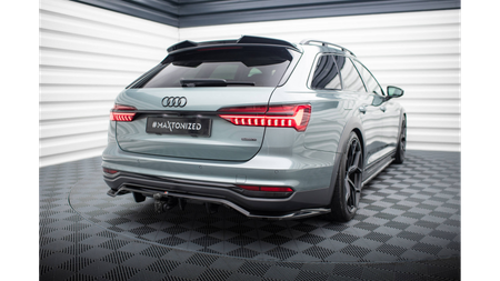 Splitter Audi A6 C8 Allroad Rear Central with Diffuser