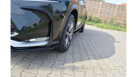 Fog Light Covers Lexus NX I Gloss Black