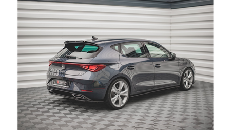 Splitter Seat Leon FR IV Tył Środkowy Gloss Black