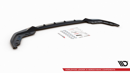 Splitter BMW 3 G20 G21 M-Pack przód v.4 Gloss Black