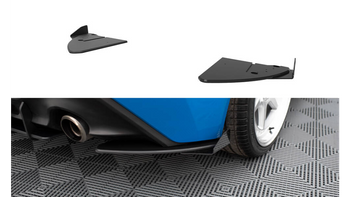 Splitter Toyota GR86 Tył Boczne Street Pro v.1 Black + Gloss Flaps