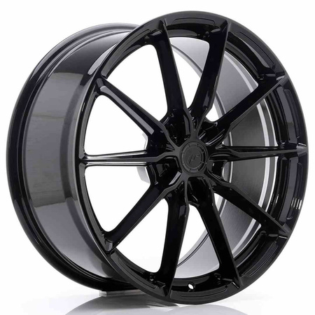 JR Wheels JR37 20x9 ET35-45 5H BLANK Glossy Black