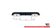 Diffuser Mercedes-Benz CLK W209 Rear Valance Gloss Black