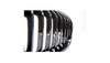 Grill BMW 1 F20 F21 pojedyncze żeberka Carbon Look