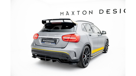 Splitter Mercedes-Benz GLA 45 AMG X156 Rear Central with Diffuser v.2