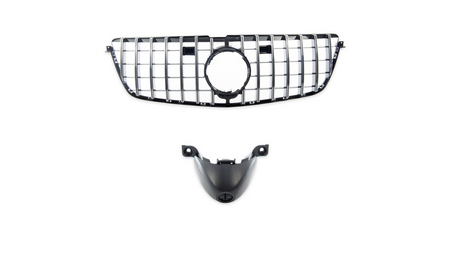 Sport Grille GT Chrome Camera suitable for MERCEDES GL-Class (X166) Pre-Facelift 2012-2015 DAMAGED