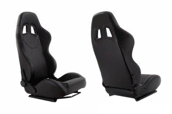 Racing seat MONZA PVC Black