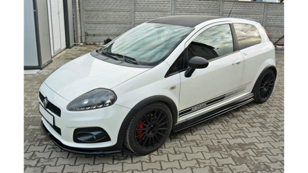 Diffuser Fiat Grande Punto Abarth Side Skirts Gloss Black