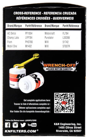 K&N Oil Filter HP-4002