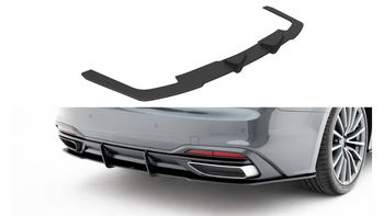 Dyfuzor Audi A5 F5 Facelift Tył Street Pro Black-Red