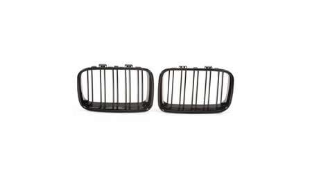 Grill BMW 3 E36 Facelift Compact podwójne żeberka Gloss Black