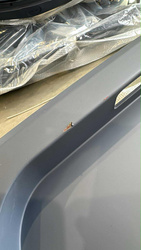 Bumper Volkswagen Golf VI Rear with Diffuser DAMAGE