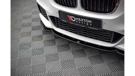 Splitter BMW X1 F48 M-Pack przód v.1 Gloss Black