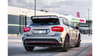 Splitter Mercedes-Benz GLA 45 AMG SUV (X156) Rear Central without Diffuser Gloss Black