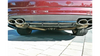 Diffuser Mercedes-Benz CLS C219 55AMG Rear Gloss Black