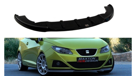 Splitter Seat Ibiza IV (6J) przód Gloss Black