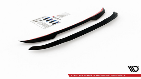 Spoiler Cap BMW X7 G07 M-Pack Gloss Black