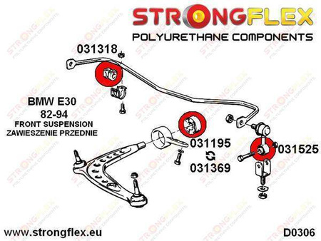 Front anti roll bar link bush SPORT