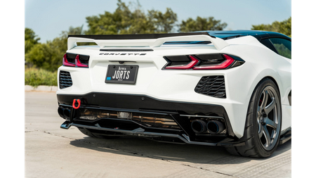 Splitter Chevrolet Corvette C8 Rear Central Gloss Black