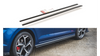 Diffuser Volkswagen Polo VI GTI Side Skirts Racing Black