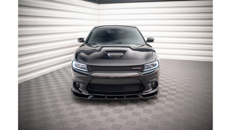 Splitter Dodge Charger VII Facelift SRT przód v.2 Gloss Black