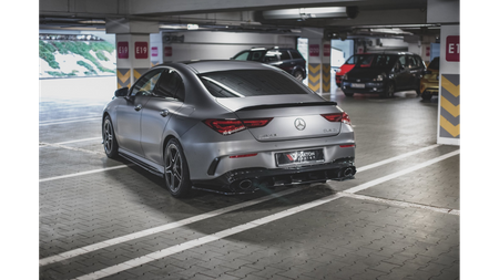 Dokładka Mercedes-Benz CLA 35 Aero 45 Aero C118 Zderzak Tył Gloss Black