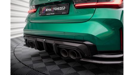 Dyfuzor BMW 4 G82 3 G80 M-Pack Tył Carbon