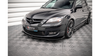 Splitter Mazda 3 I MPS Front Pro v.1 + flaps Black