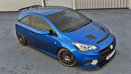 Splitter Opel Corsa E OPC VXR Nurburg Front Gloss Black