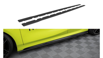 Diffuser BMW 1 F40 M-Pack Side Skirts Street Pro Black-Red