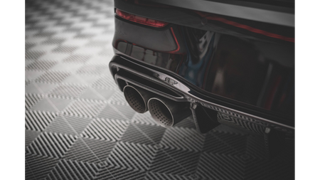 Dokładka Volkswagen Golf 8 R Zderzak Tył v.2 Gloss Black