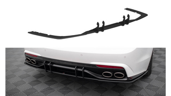 Diffuser Kia Stinger I GT GT-Line Rear Street Pro Black-Red