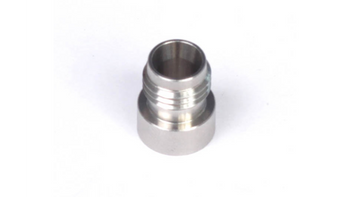 Stainless steel connection flange with a diameter of 1/4 inch