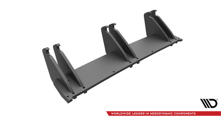 Diffuser Volkswagen Golf 7 R Rear Street Pro Black