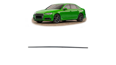 Spoiler Audi A4 B9 Lip Carbon Look