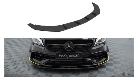 Splitter Mercedes-Benz CLA 45 Aero C117 Facelift Front Pro Black