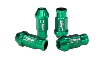 Wheel lug nuts D1Spec Replica Race M12x1,25 Green