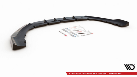 Splitter Ford S-Max II Facelift Front Gloss Black