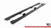 Diffuser Volkswagen Golf VI GTI Side Skirts Racing Black
