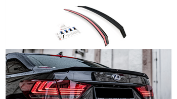 Spoiler Cap Lexus LS IV Facelift Gloss Black